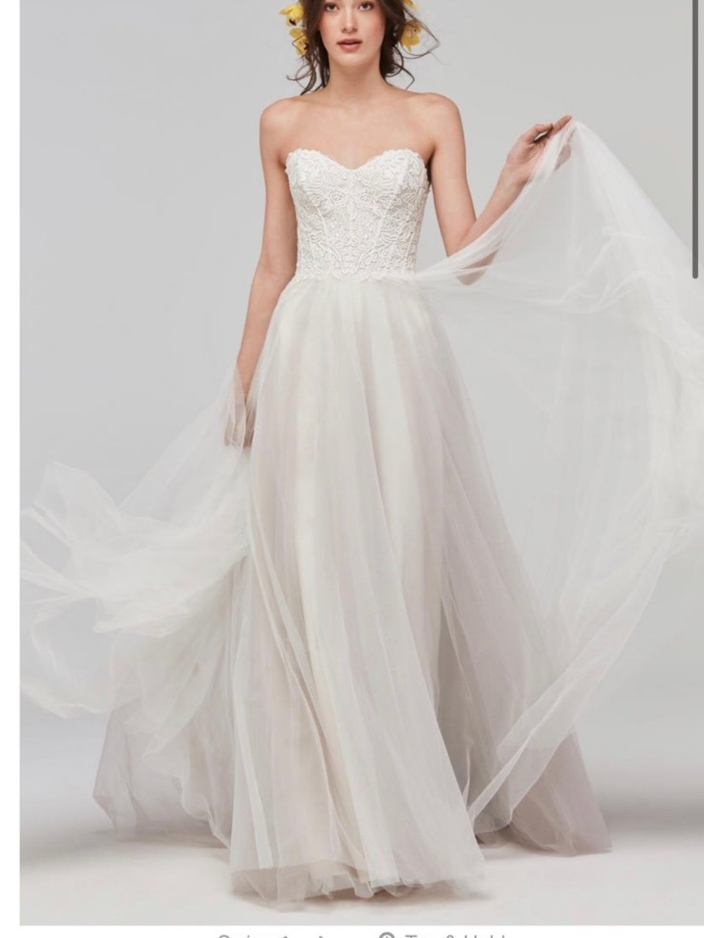 Willowby by Watters Ivory Wedding dress size 4